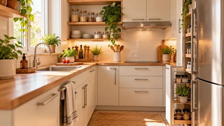 Cómo mejorar una cocina pequeña sin cambiar los muebles