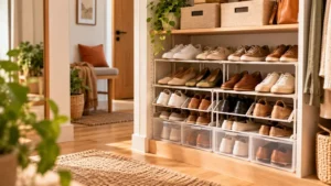 Cómo organizar zapatos cuando tienes poco espacio en casa
