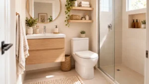 Cómo organizar un baño pequeño sin llenar el espacio de muebles