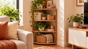 Cómo aprovechar las esquinas vacías de una casa pequeña